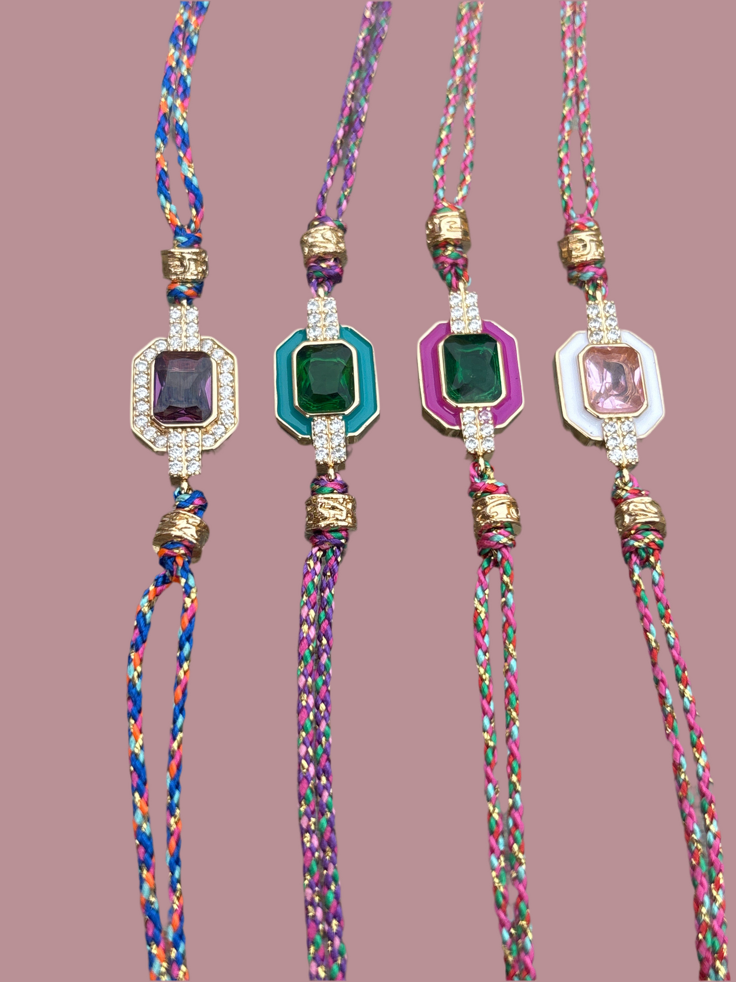 Jewelled friendship bracelet